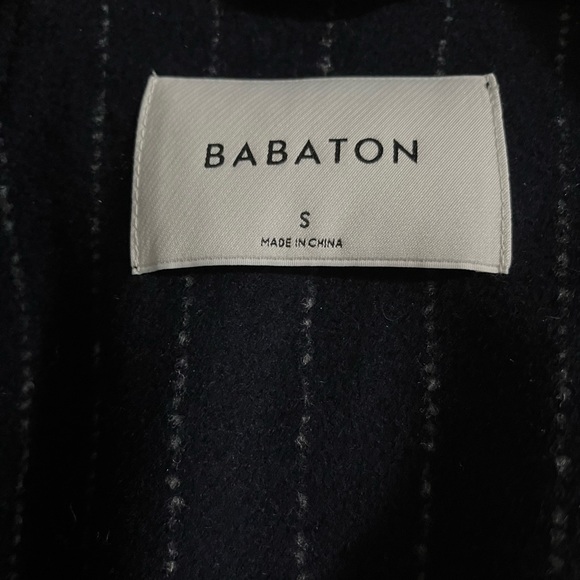 Babaton Stedman coat in Royal Navy/Avorio - Picture 4 of 6